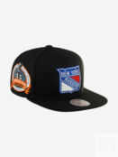 Бейсболка с прямым козырьком MITCHELL NESS HHSS6743-NYAYYPPPBLCK New York R 59-269XDOXM4K-09 фото 2