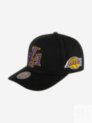 Бейсболка MITCHELL NESS HHSS6580-LALYYPPPBLCK Los Angeles Lakers NBA (черны 59-245XDOXM4K-09 фото 1