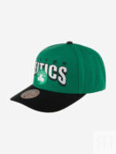 Бейсболка MITCHELL NESS HHSS6638-BCEYYPPPGREN Boston Celtics NBA (зеленый), 59-166XDOXM4K-33 фото 1