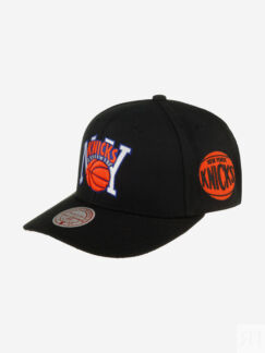 Бейсболка MITCHELL NESS HHSS6278-NYKYYPPPBLCK New York Knicks NBA (черный),