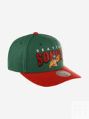 Бейсболка MITCHELL NESS HHSS6279-SSUYYPPPGREN Seattle Supersonics NBA (олив 59-295XDOXM4K-37 фото 2