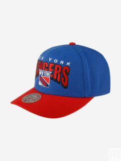 Бейсболка MITCHELL NESS HHSS6643-NYAYYPPPBLUE New York Rangers NHL (синий),