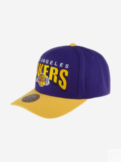 Бейсболка MITCHELL NESS HHSS6638-LALYYPPPPURP Los Angeles Lakers NBA (фиоле