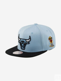 Бейсболка с прямым козырьком MITCHELL NESS 6HSSDX20082-CBULBBK Chicago Bull