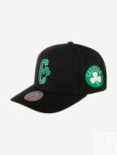 Бейсболка MITCHELL NESS HHSS6580-BCEYYPPPBLCK Boston Celtics NBA (черный), 59-165XDOXM4K-09 фото 1