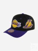 Бейсболка MITCHELL NESS HHSS7310-LALYYPPPBLCK Los Angeles Lakers NBA (черны 59-248XDOXM4K-93 фото 1