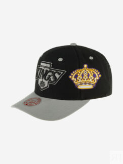 Бейсболка MITCHELL NESS HHSS7312-LAKYYPPPBLCK Los Angeles Kings NHL (черный