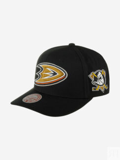 Бейсболка MITCHELL NESS HHSS6644-ADUYYPPPBLCK Anaheim Ducks NHL (черный), Ч