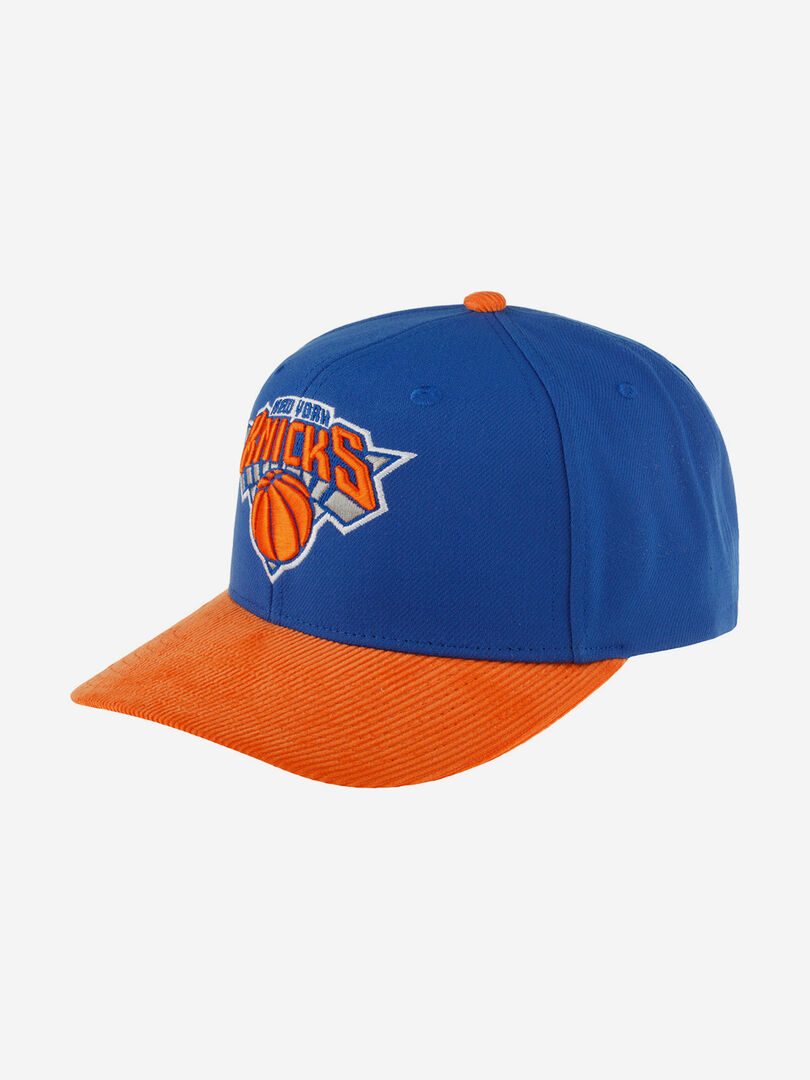 Бейсболка MITCHELL NESS HP7976-NYKBLUE New York Knicks NBA (синий), Синий 59-266XDOXM4K-38 фото 1