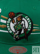 Бейсболка с прямым козырьком MITCHELL NESS 6HSSSH21230-BCEKYGN Boston Celti 59-132XDOXM4K-11 фото 5