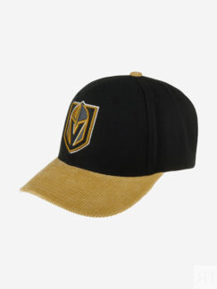 Бейсболка MITCHELL NESS HP7974-VGKBLCK Vegas Golden Knights NHL (черный), Ч