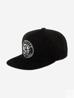 Бейсболка с прямым козырьком MITCHELL NESS HHSS6049-BNEYYPPPBLCK Brooklyn N