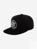 Бейсболка с прямым козырьком MITCHELL NESS HHSS6049-BNEYYPPPBLCK Brooklyn N 59-177XDOXM4K-09 фото 1