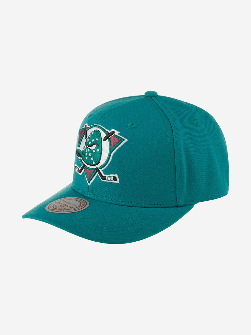 Бейсболка MITCHELL NESS HP8010-ADUTEAL Anaheim Ducks NHL (зеленый), Зеленый 59-151XDOXM4K-11 фото 1