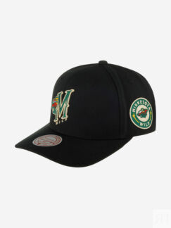 Бейсболка MITCHELL NESS HHSS6644-MWIYYPPPBLCK Minnesota Wild NHL (черный),