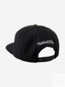 Бейсболка с прямым козырьком MITCHELL NESS HHSS3390-MNNYYPPPBLCK (черный), 58-227XDOXM4K-09 фото 3