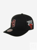 Бейсболка MITCHELL NESS HHSS6580-CBUYYPPPBLCK Chicago Bulls NBA (черный), Ч 59-204XDOXM4K-09 фото 1