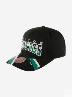 Бейсболка MITCHELL NESS HHSS5989-BCEYYPPPBLCK Boston Celtics NBA (черный),