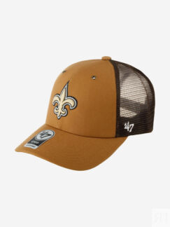 Бейсболка с сеточкой 47 BRAND Carhartt collab New Orleans Saints NFL (корич