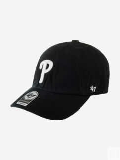 Бейсболка 47 BRAND B-RGW19GWS-BKW Philadelphia Phillies MLB (черный), Черны