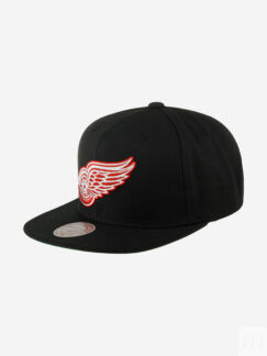 Бейсболка с прямым козырьком MITCHELL NESS HHSS6743-DRWYYPPPBLCK Detroit Re