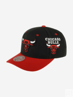 Бейсболка MITCHELL NESS HHSS7310-CBUYYPPPBLCK Chicago Bulls NBA (черный), Ч