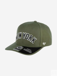 Бейсболка 47 BRAND B-CHLDP17WBP New York Yankees MLB (зеленый), Зеленый