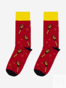 Носки с рисунками St.Friday Socks - Танец с ложками, Красный POGORODAMSBHOS8B-LOZHKI фото 3