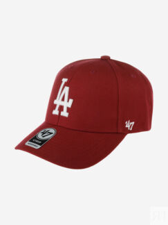 Бейсболка 47 BRAND B-MVP12WBV-CAA Los Angeles Dodgers MLB (малиновый), Муль