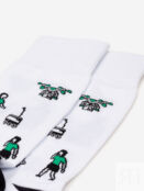 Носки с рисунками St.Friday Socks x Sock Club Moscow - Москвичи, Белый SCMSBHOS8B-CITYMOSKVICHI фото 4