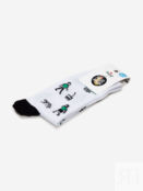 Носки с рисунками St.Friday Socks x Sock Club Moscow - Москвичи, Белый SCMSBHOS8B-CITYMOSKVICHI фото 5