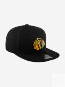 Бейсболка 47 BRAND H-TSHFT04WBL-BK Chicago Blackhawks NHL (черный), Черный 36-641XDOX403-09 фото 2