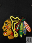 Бейсболка 47 BRAND H-TSHFT04WBL-BK Chicago Blackhawks NHL (черный), Черный 36-641XDOX403-09 фото 5