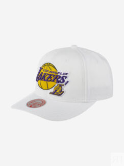 Бейсболка MITCHELL NESS HHSS5717-LALYYPPPWHIT Los Angeles Lakers NBA (белый