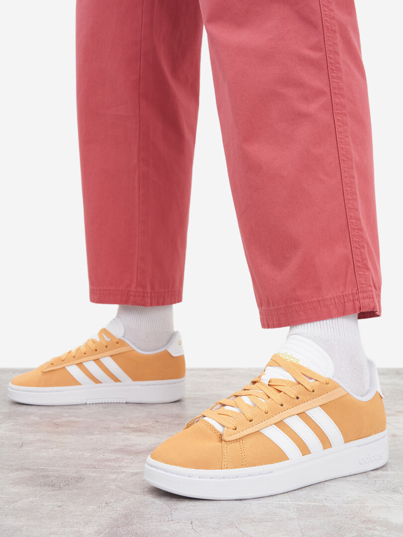 Кеды женские adidas Grand Court Alpha, Оранжевый ID8854A01-. фото 1