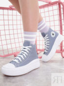 Кеды женские Converse Chuck Taylor All Star Move, Голубой A06500CC0Y-. фото 1