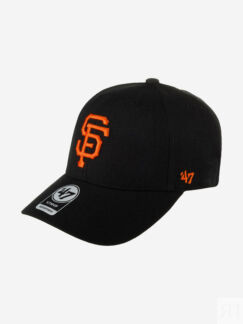 Бейсболка 47 BRAND B-MVP22WBV-BKC San Francisco Giants MLB (черный), Черный