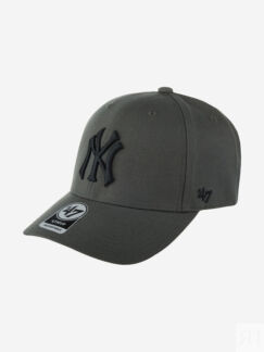 Бейсболка 47 BRAND B-MVPSP17WBP-CCC New York Yankees MLB (серый), Серый