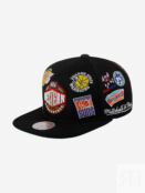 Бейсболка с прямым козырьком MITCHELL NESS HMUS5137-WESYYPPPBLCK NBA (черны 59-065XDOXM4K-09 фото 1