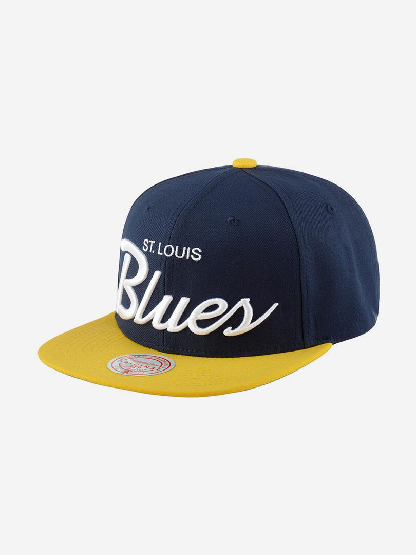 Бейсболка с прямым козырьком MITCHELL NESS 6HSSSH22086-SLUBLUE St Louis Blu 58-527XDOXM4K-06 фото 1