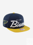 Бейсболка с прямым козырьком MITCHELL NESS 6HSSSH22086-SLUBLUE St Louis Blu 58-527XDOXM4K-06 фото 2