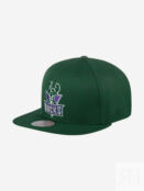 Бейсболка с прямым козырьком MITCHELL NESS HHSS3258-MBUYYPPPGREN Milwaukee 58-296XDOXM4K-11 фото 1