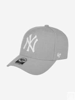 Бейсболка 47 BRAND B-MVPSP17WBP New York Yankees MLB (серый), Серый