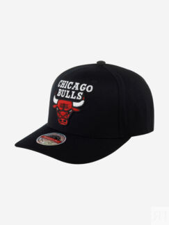 Бейсболка MITCHELL NESS HHSSINTL1245-CBUBLCK Chicago Bulls NBA (черный), Че