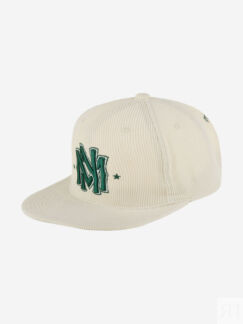 Бейсболка с прямым козырьком MITCHELL NESS HMUS6828-MNNYYPPPOFWH (белый), Б