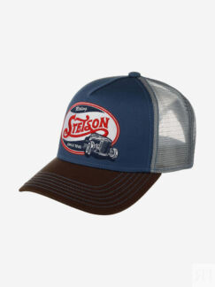 Бейсболка с сеточкой STETSON 7761120 TRUCKER CAP RIDING HOT ROD (синий), Си