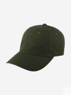 Бейсболка STETSON 7711102 BASEBALL CAP DELAVE ORGANIC (зеленый), Зеленый