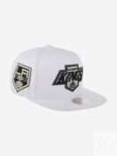 Бейсболка с прямым козырьком MITCHELL NESS HHSS5744-LAKYYPPPWHIT Los Angele 59-097XDOXM4K-17 фото 2