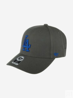 Бейсболка 47 BRAND B-MVP12WBV-CCR Los Angeles Dodgers MLB (серый), Серый