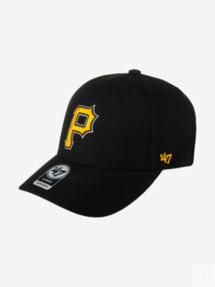 Бейсболка 47 BRAND B-MVP20WBV-BKM Pittsburgh Pirates MLB (черный), Черный